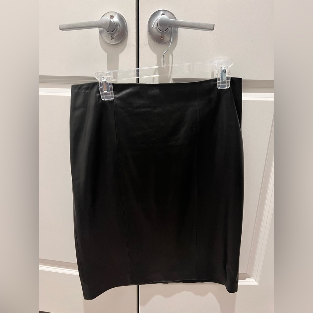 Leather skirt from Talbots